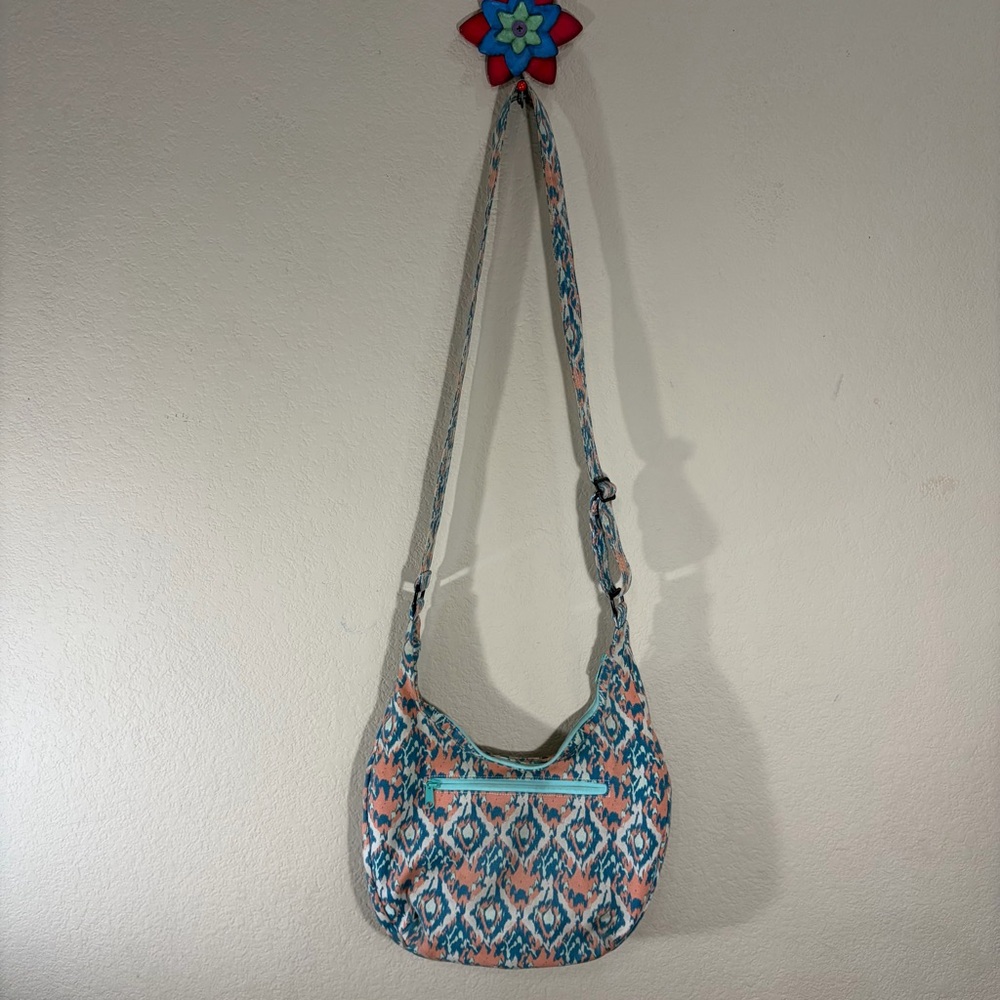 Kavu Crossbody Bag Adjustable Strap Colorful Medium Size Boho Country Coastal - Picture 4 of 15